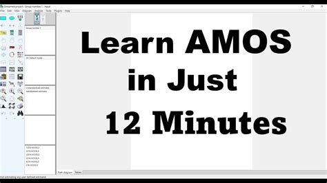amos software tutorial.